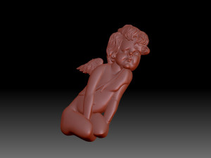 Little angel 3Dプリントモデル