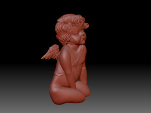 Little angel 3Dプリントモデル