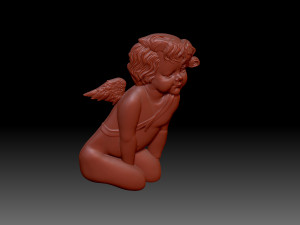 Little angel 3Dプリントモデル