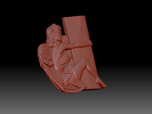 Angel 3D Print Model