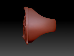 Ring head horse 3D-Druckmodell