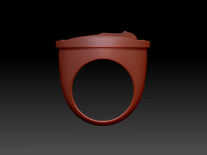 Ring head horse 3D Print Model