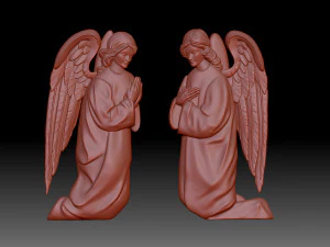 Anjos Modelo de Impressão 3D