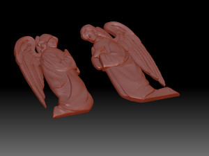 Angels 3Dプリントモデル