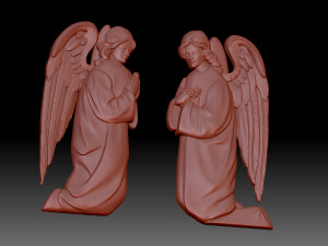 Angels 3Dプリントモデル