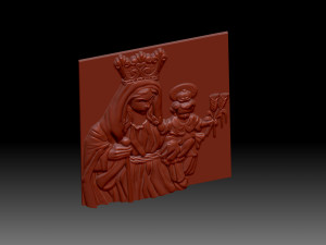 Santa Missa Model do druku 3D