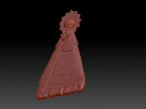 Saint 3D-printmodel