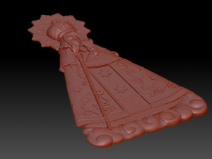 Saint 3D-printmodel