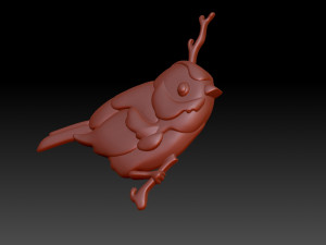Birdie Model Cetak 3D