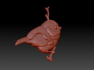 Birdie Model Cetak 3D
