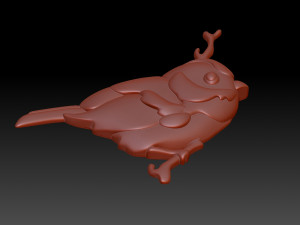 Birdie Model Cetak 3D