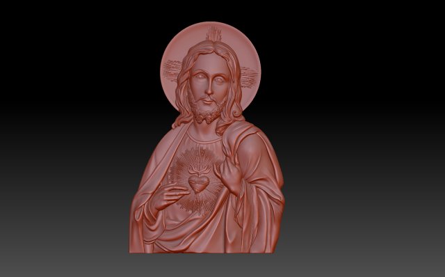 Jesus 3D Print Model .c4d .max .obj .3ds .fbx .stl .blend 