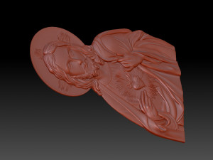Jesus 3D Print Model