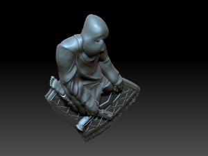 Gangster 3Dプリントモデル