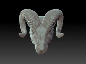 Testa di ariete Modello di stampa 3D