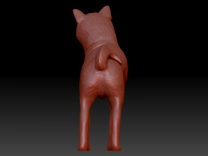 Shiba inu 3Dプリントモデル