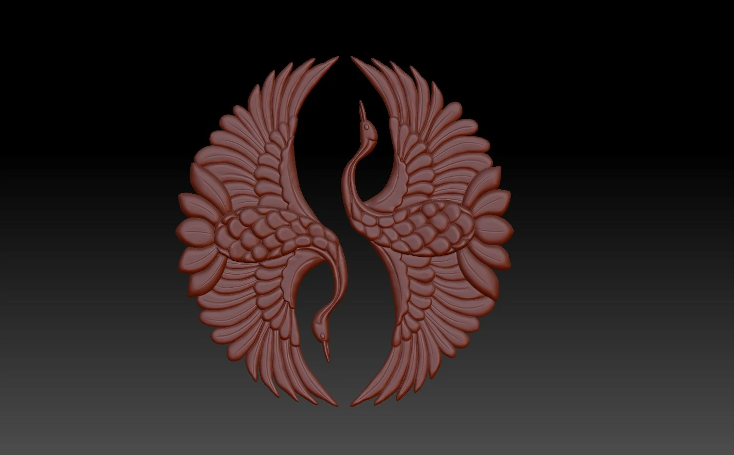 Stork 3D Print Model .c4d .max .obj .3ds .fbx .stl .blend 