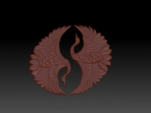 Stork 3D Print Model