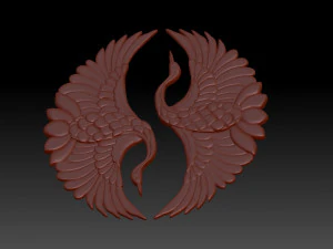 Stork 3D Print Model