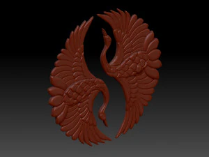 Stork 3D Print Model