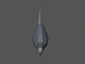 Low poly bird 3D-printmodel