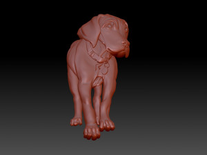 Dog Ridgeback 3D 打印模型