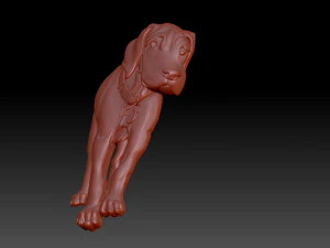 Dog Ridgeback 3D Print Model