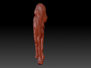 Dog Ridgeback 3D 打印模型