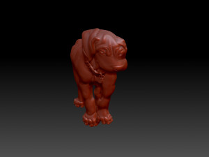 Dog Ridgeback 3D 打印模型