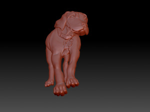 Dog Ridgeback 3D 打印模型