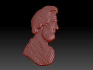 Abraham Lincoln 3D-Druckmodell