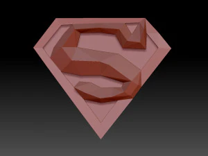 Superman 3D Print Model