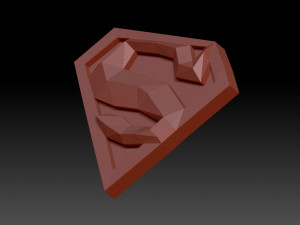 Superman 3D Print Model