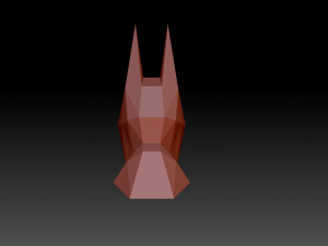 Batmans head 3D Print Model