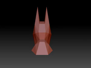 Batmans head 3D Print Model