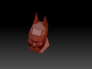 Batmans head 3D Print Model