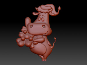 Bull 3D Принт Модель
