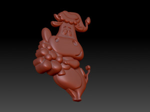 Bull Modelo de impresión 3D