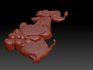 Bull Modelo de impresión 3D
