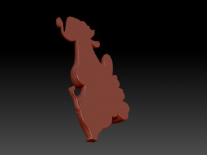 Bull Modelo de impresión 3D