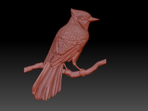 Birdie 3D-Druckmodell