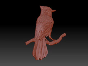 Birdie 3D Print Model