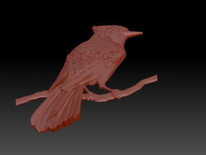 Birdie 3D Baskı Modeli