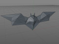 Low Poly Bat 3D Print Models