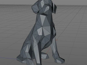 Labrador Modello di stampa 3D