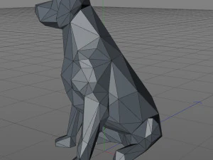 Labrador 3D Print Model