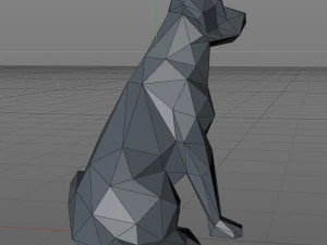 Labrador 3D Print Model