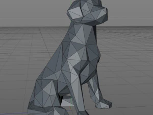 Labrador 3D Print Model