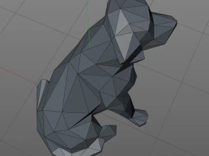 Labrador 3D Print Model