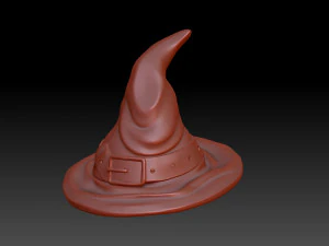 The witchs hat 3D Print Model